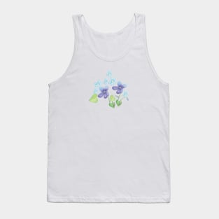 Violets In Spring Tank Top